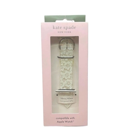 Kate Spade New York Hollyhock Floral Apple Watch Band - Picture 1 of 6